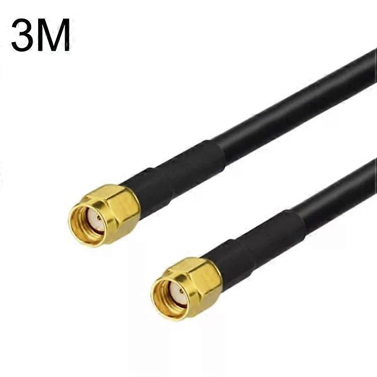 RP-SMA ذكر إلى RP-SMA ذكر محول محوري كابل - 3m RG58 ،