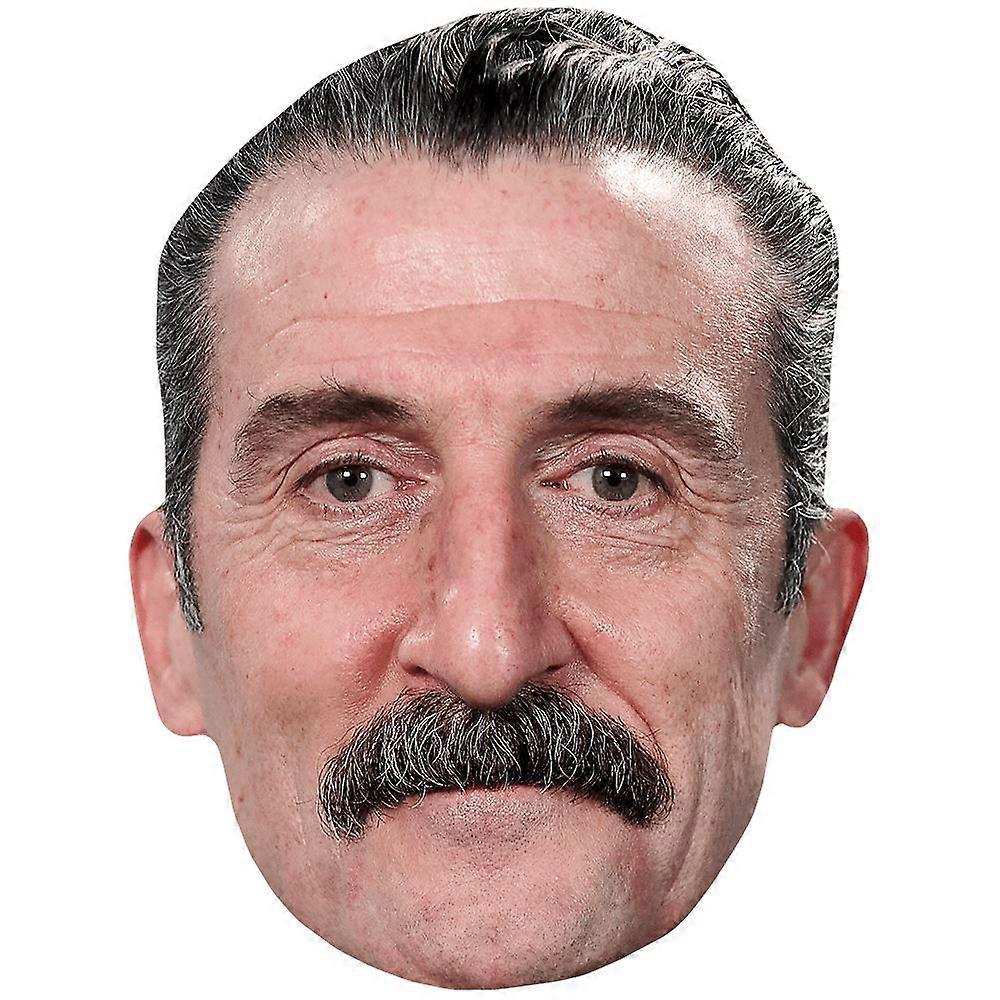 Luis Zahera (Moustache) Big Head. Larger than life mask.