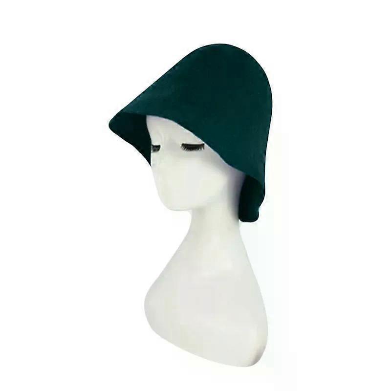 Man Woman 100% Wool Felt Cloche Bucket Hats Unisex solid color Cone Body Millinery Hat Body Base Fascinators Block Hood caps