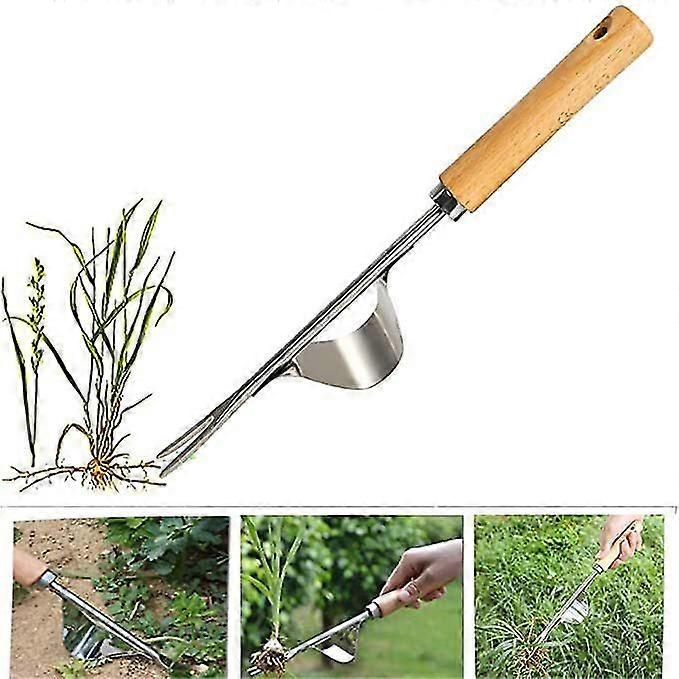 Manual Weeder, Stainless Steel Weeder, Manual Weeder For Gardening, Used To Quickly Weed The Ground And Form Gardens