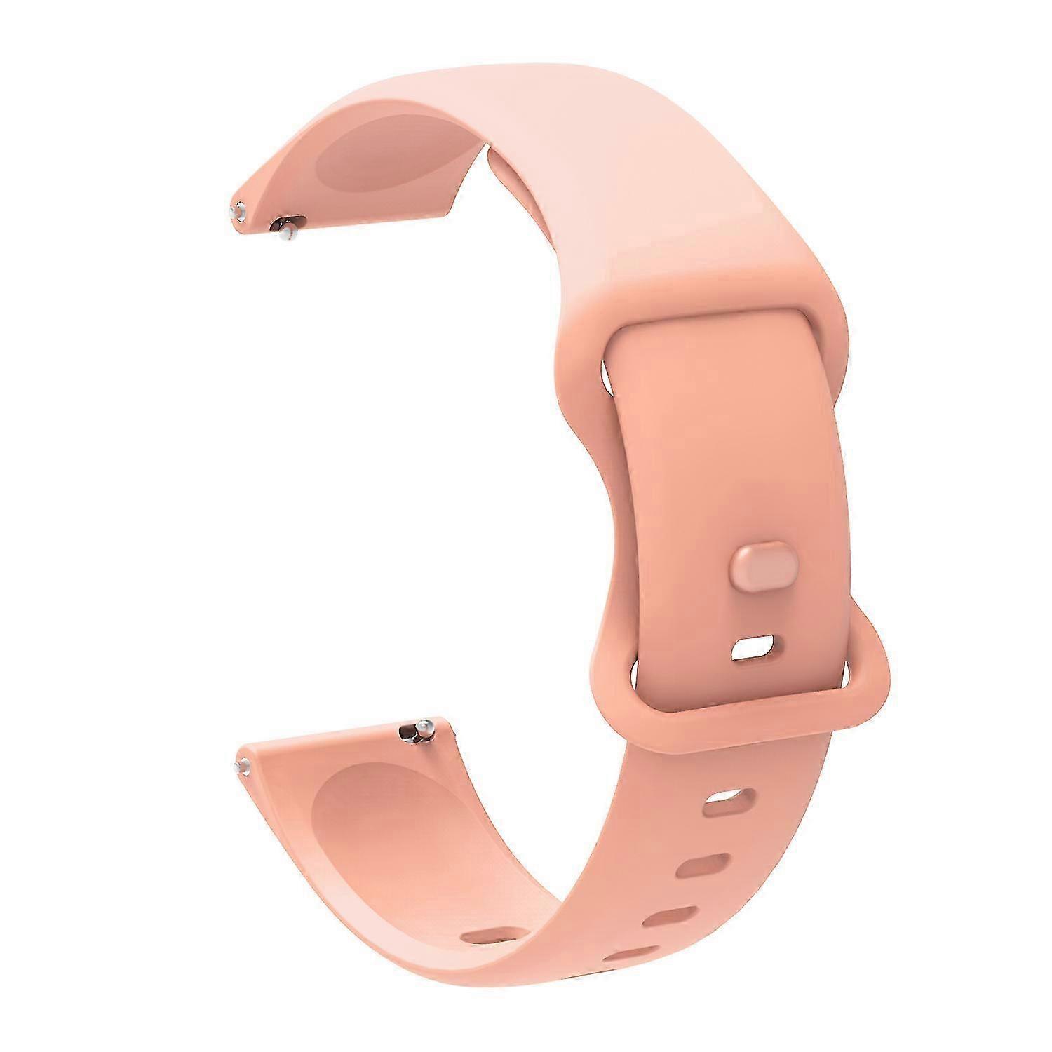 20mm universal silicone watchband strap replacement Coral p