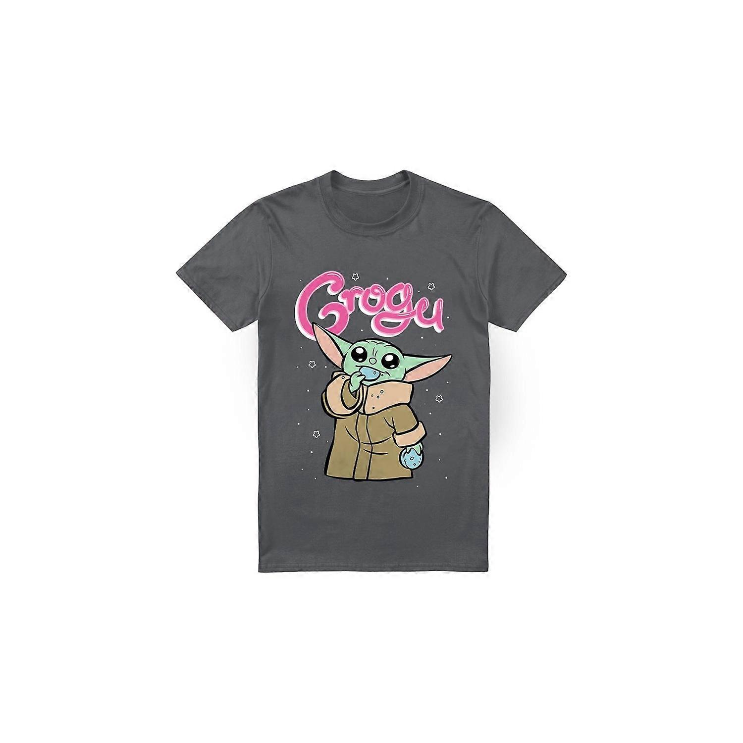 Star Wars: Mandalorian Pánske Grogu Bubble tričko
