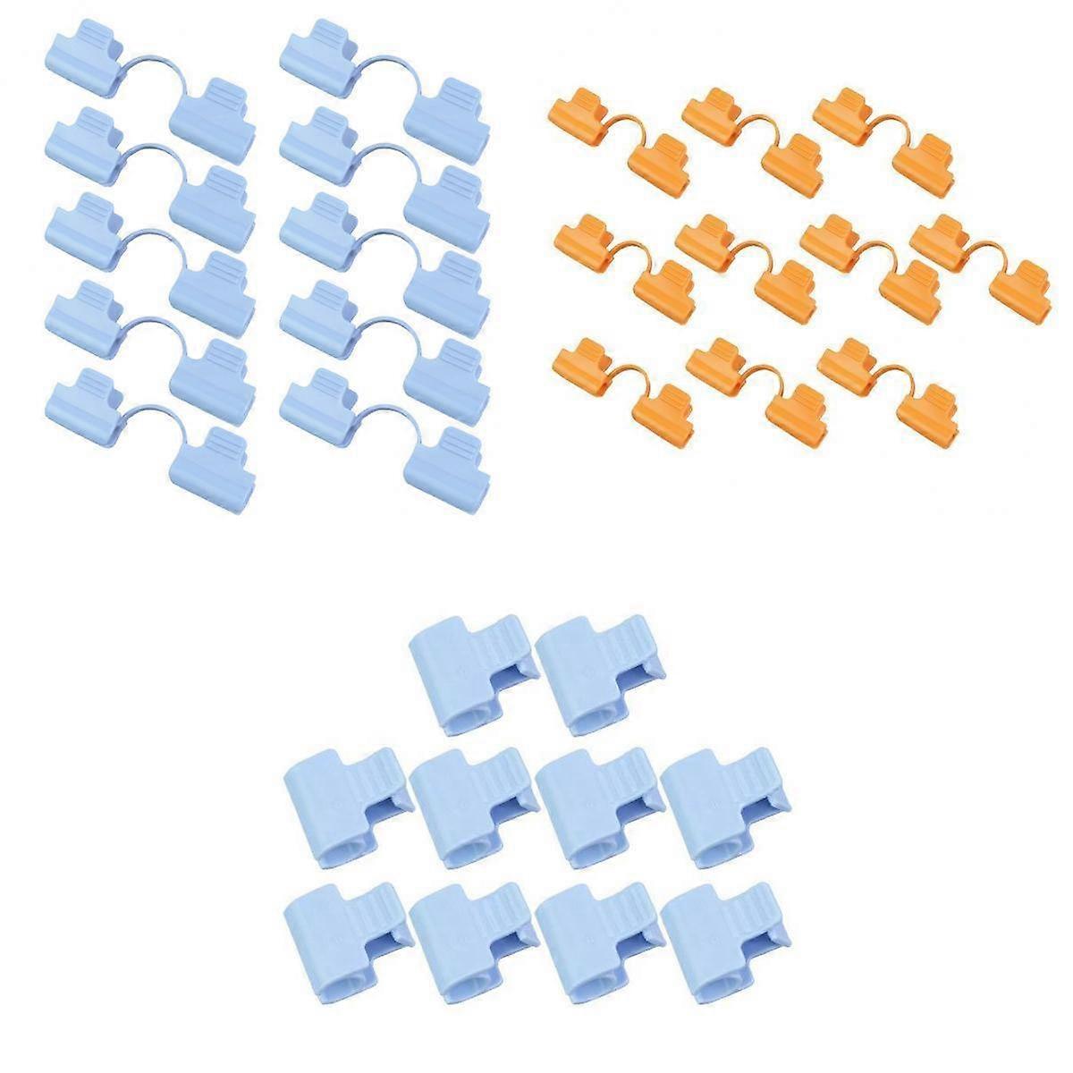 30Pcs Pipe Greenhouse Clamps Greenhouse Sunshade Net Fixing Clips Clamp