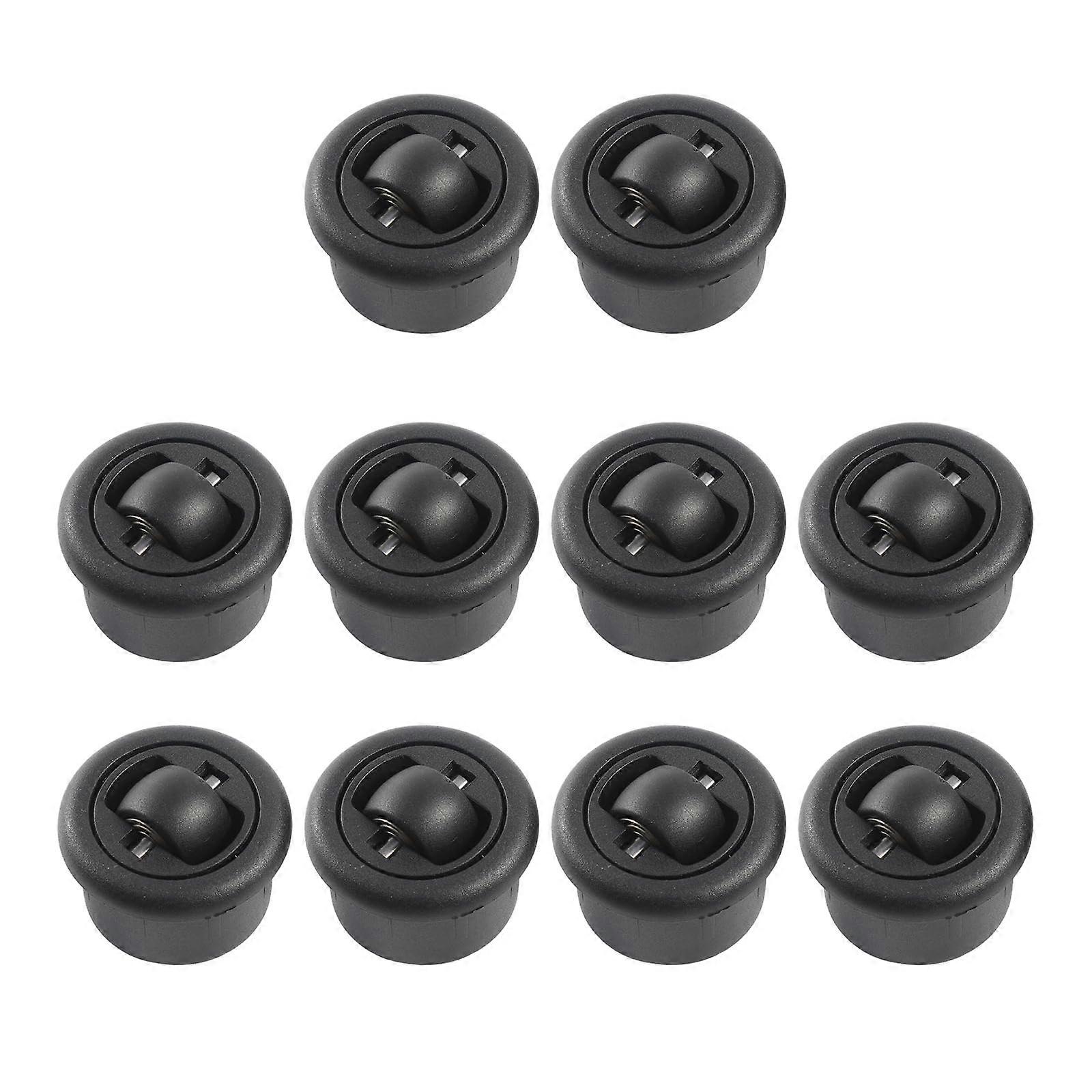 360 Degree Rotating Furniture Casters - 10pcs Quiet Design Wheels with Non-Slip Base for Easy Movement and Stability
