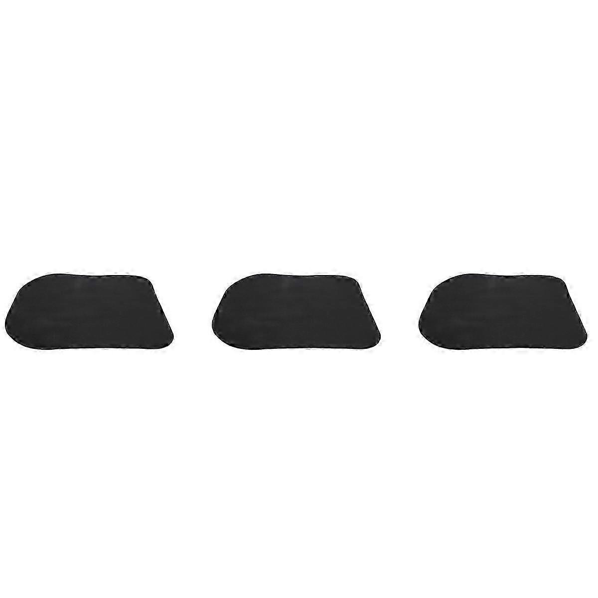 Non-Slip Durable 3-Pack Sliding Board for TM5/TM6 Food Processor Accessory Underlay Black