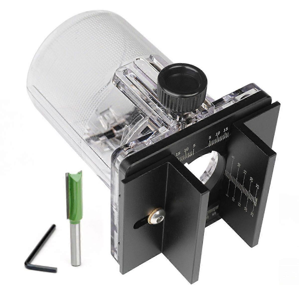 Supporto per scanalatura 2 in 1 per fresatrice per legno da 65 mm