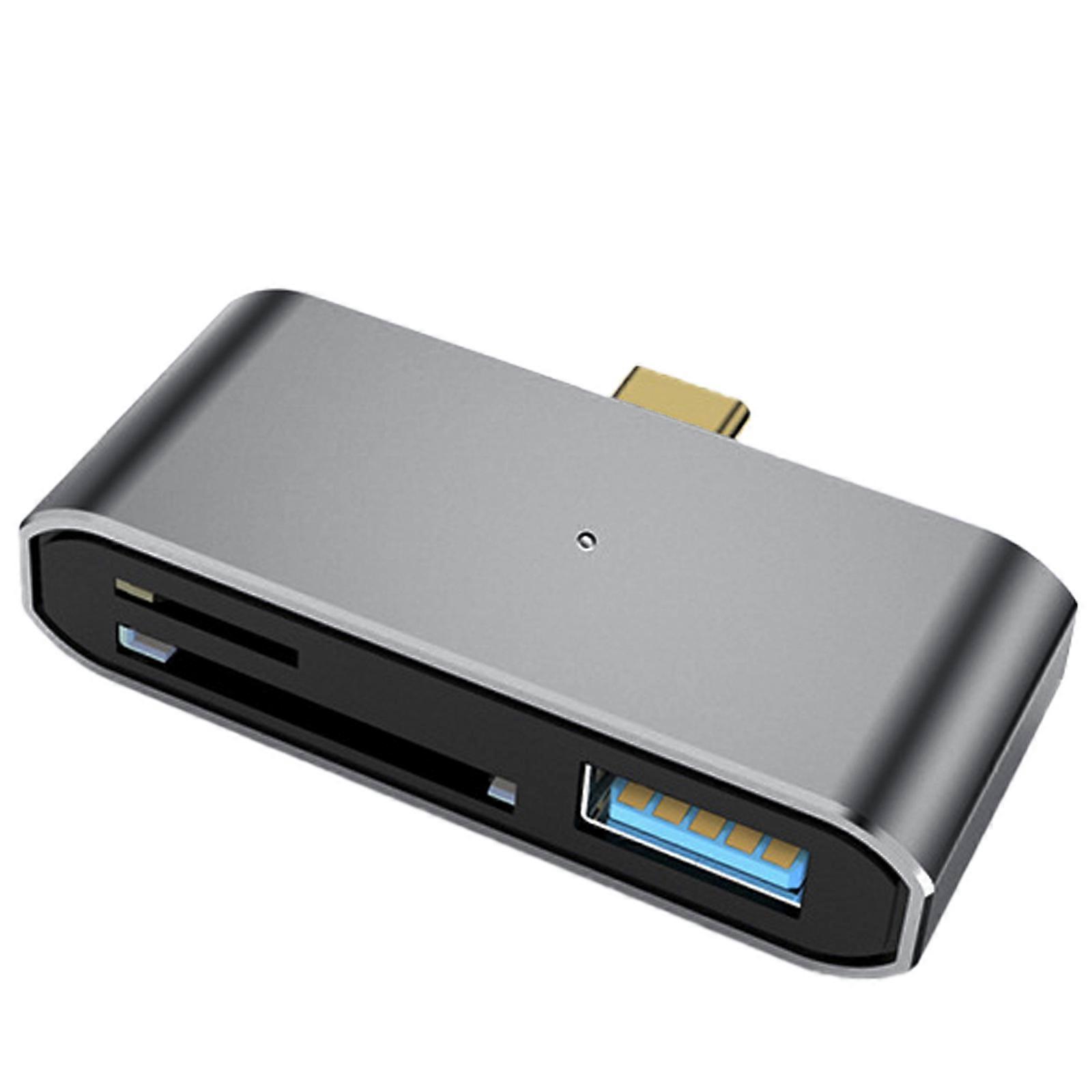 2 in 1/3 in 1 Type C Converters Adapter Fast and Stable Data Transfer Supports Multiple Devices for Office Daily Home