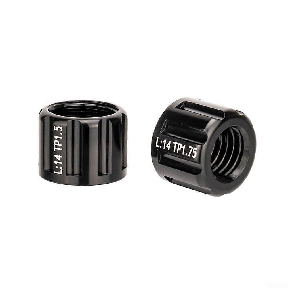 Bicycle Axle Nut M15 P1 0 P1 5 P1 75 Aluminum Alloy Reliable Connection (M15x1.0mm)