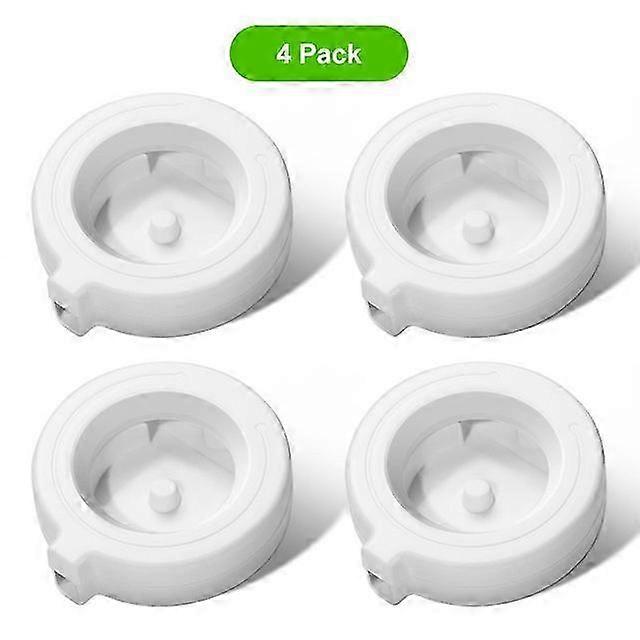 4 قطع مرشحات بديلة لموزعات مياه الأليفة 3.6L-8L Gravity ، الترشيح الثلاثي