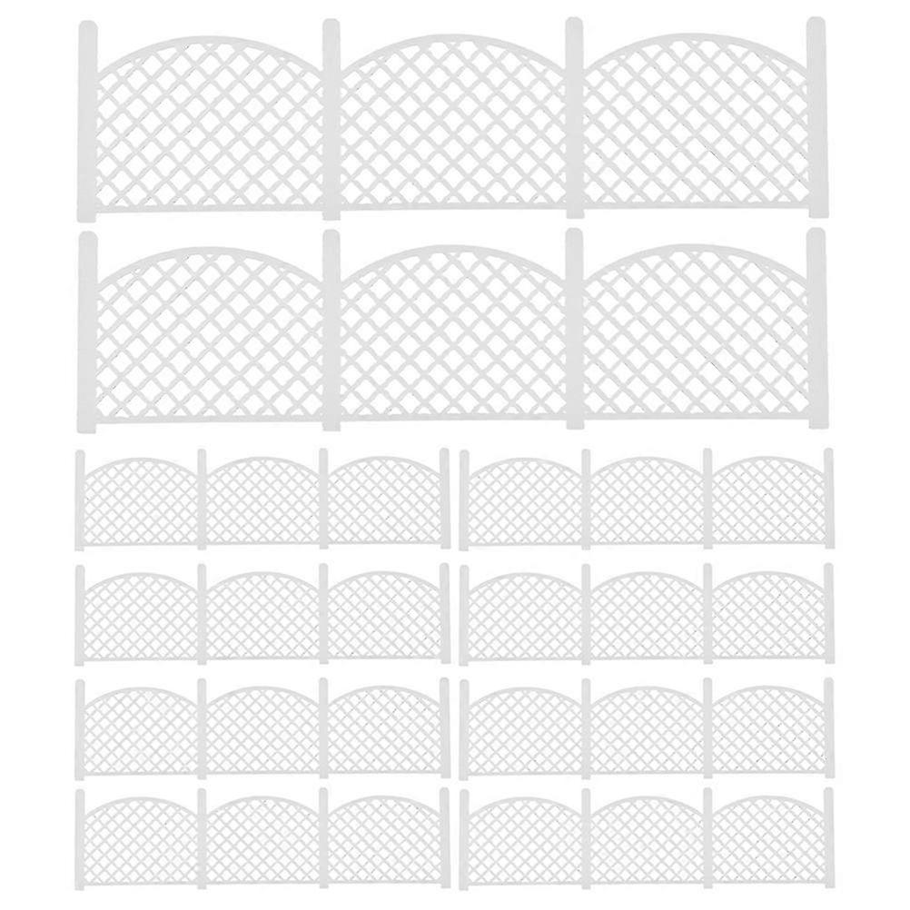 10ks Miniatúrny záhradný plot Domček pre bábiky Mini plot Ornament DIY malý plot model