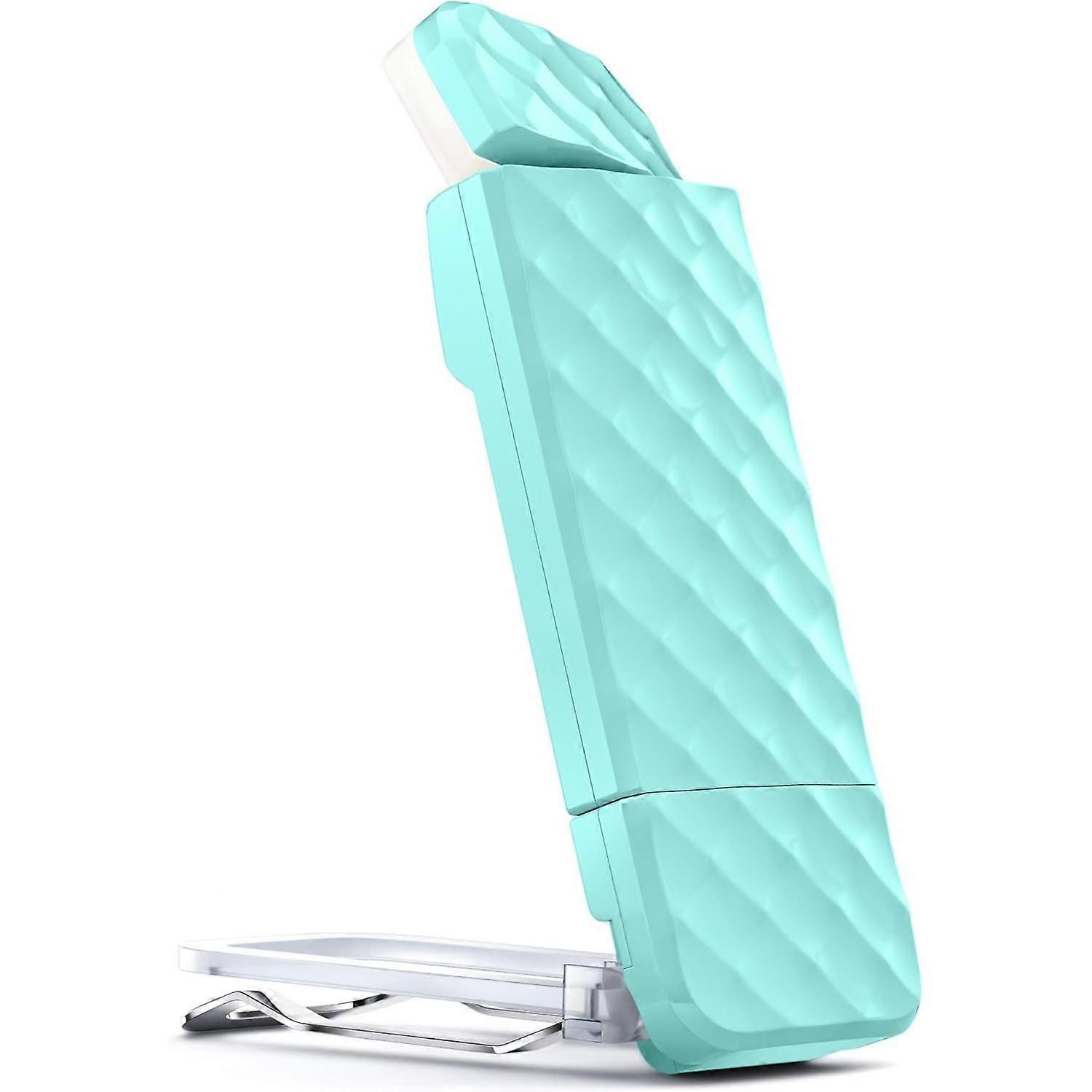 USB Rechargeable Book Lights with Timer, LED Bookmark Reading Light, 3 Colors LED