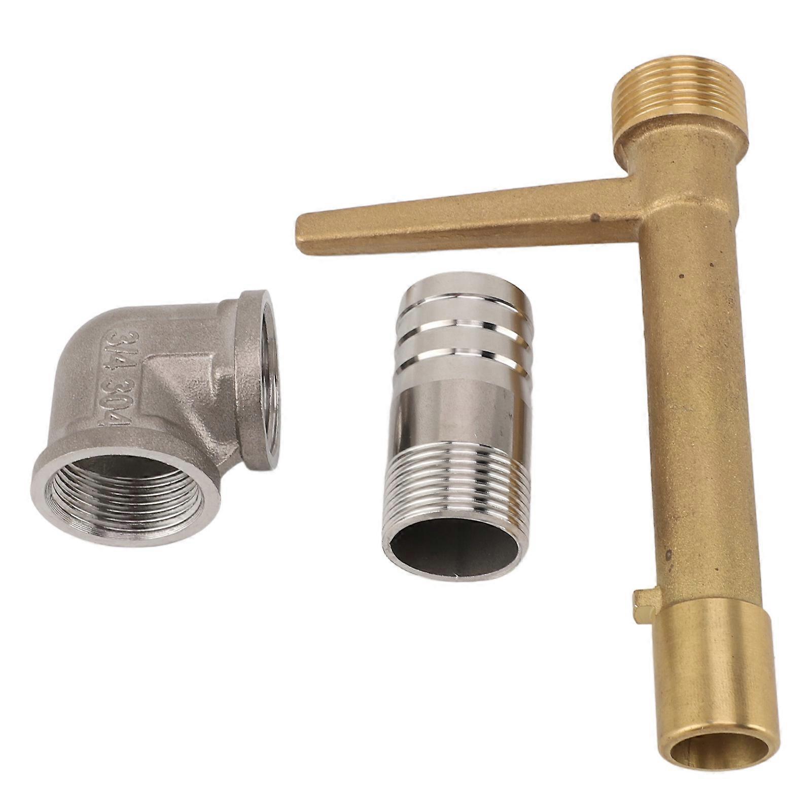 Quick Coupler Key Tool G3/4 Rustproof Leakage Proof Hose Coupling Valve Key for Garden Yard Sprinkler Irrigation