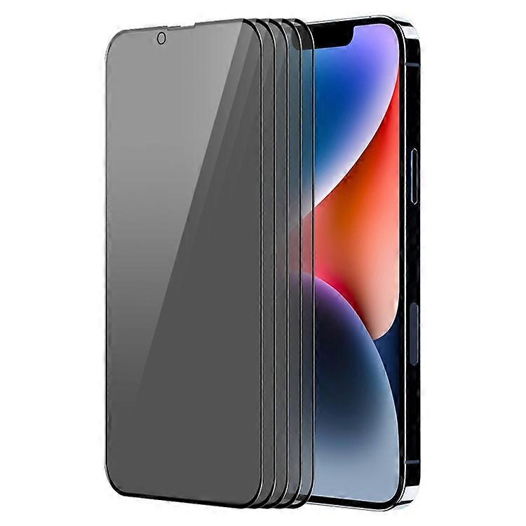 ENKAY HAT PRINCE 5PcsiPhone 14 Plus対応スパイ防止スクリーンプロテクター防爆フルカバーフィルム