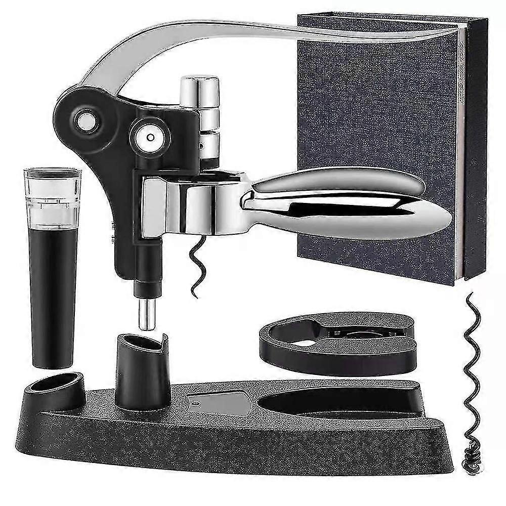 Wine Bottle Opener Corkscrew Setdoes Not Break Solid Wine Accessroies Gift Set With Stand