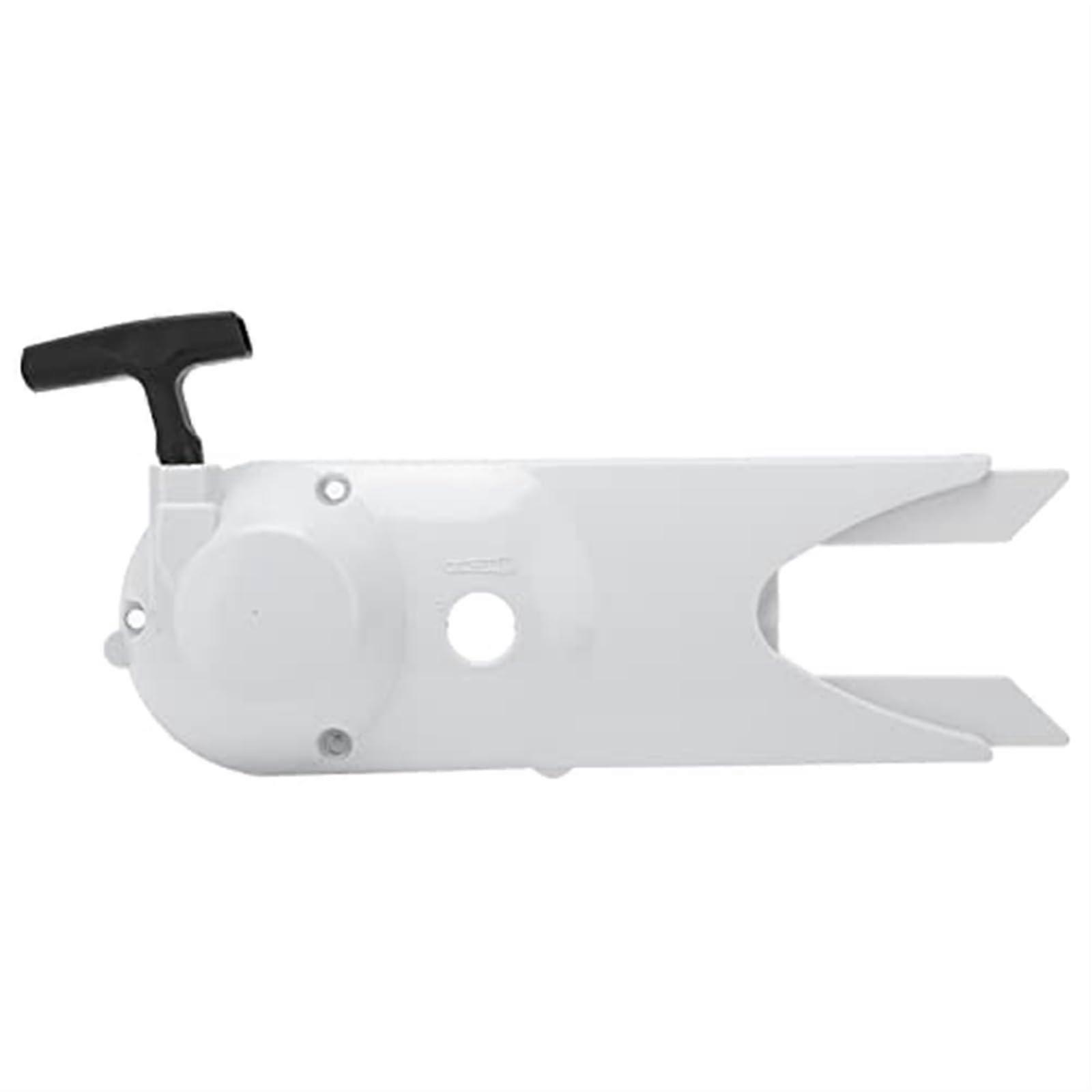 Pull Starter Recoil Assembly, Recoil Starter White Robust Pull Starter Recoil Assembly Replacement Garden Recoil Starter
