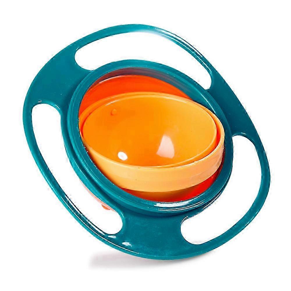 Spill-resistant 360-degree rotating gyro bowl with lid, splash-proof rotating gyro bowl with lid Stirring bowl 2025
