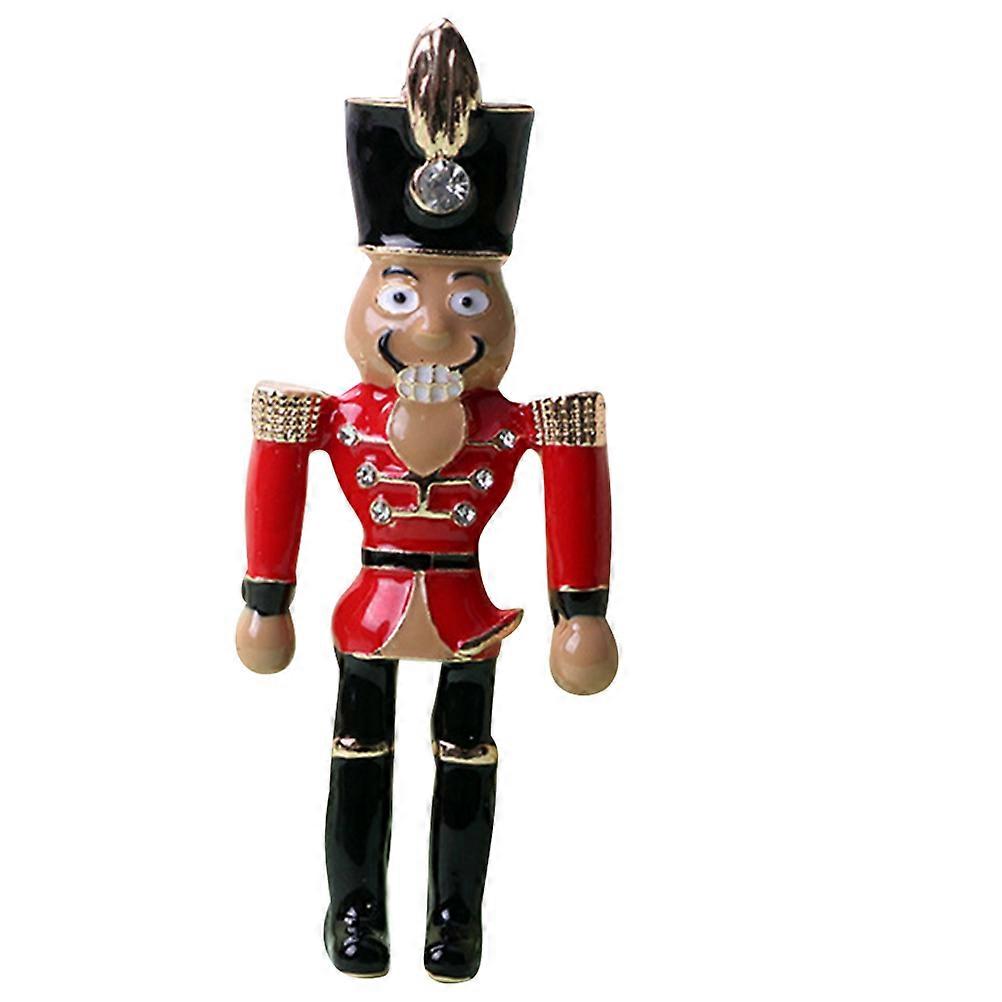 Creative Nutcracker Pin, Enhanced Durability for Everyday Use, Festive Appeal