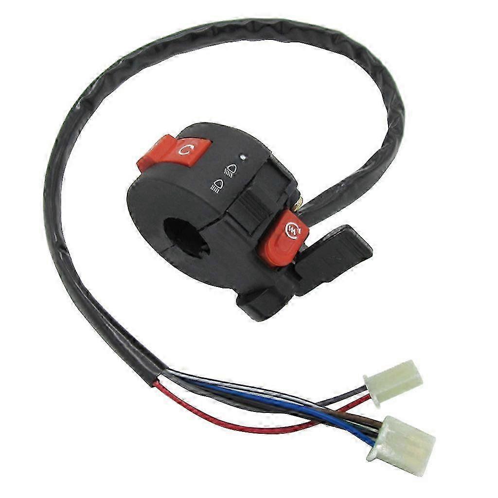 3 Function 7 Wires Left Switch for 50/70/90/110/125cc ATV Quad 4 Wheeler TaoTao
