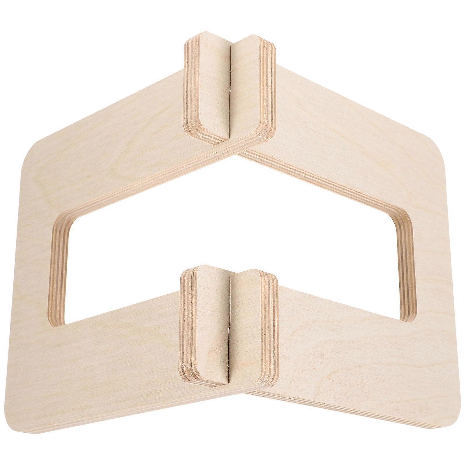 Wooden Scooter Stand Parking Support for Bikes, Lightweight, Easy to Install, Detachable Design for Indoor and Outdoor Storage
