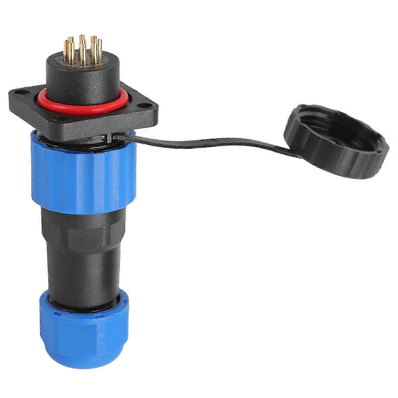 IP68 Waterproof Aviation Connector 250V 5A Square Plug Socket SP169 Pin