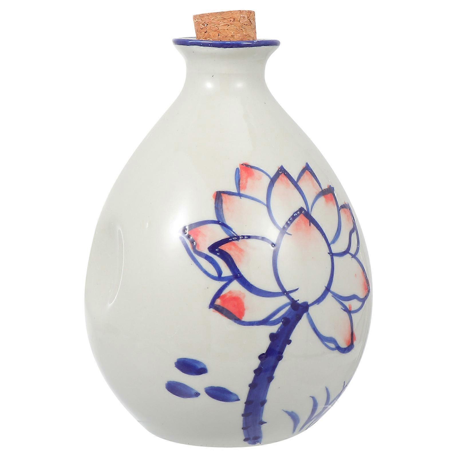 Assorted Color Ceramic Pot Storage Holder Safe And Practical For Home 1Set