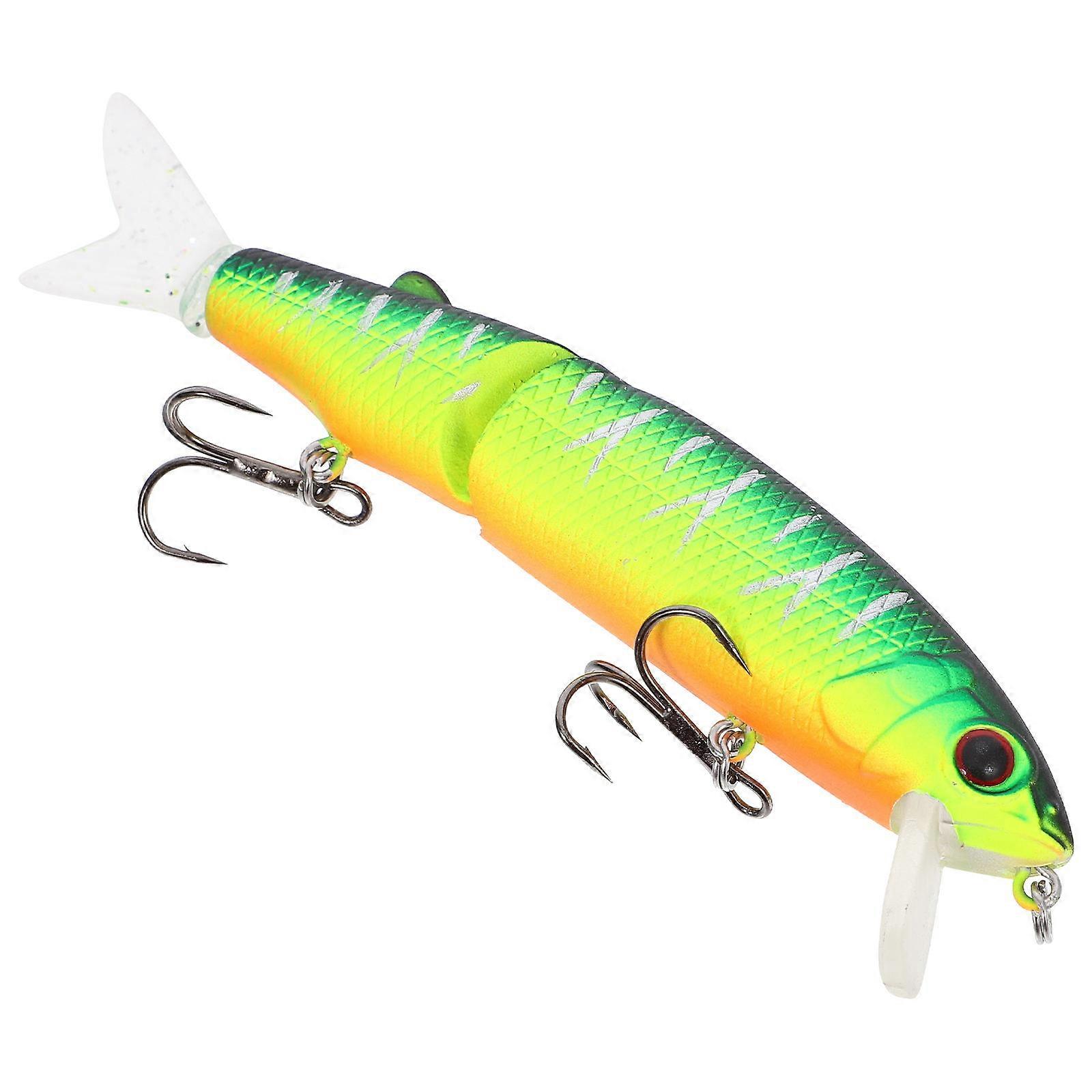 Simulation Bait Fishing Lure Floating Tail Jointed Bait For Lake Pond Anglers 1Set