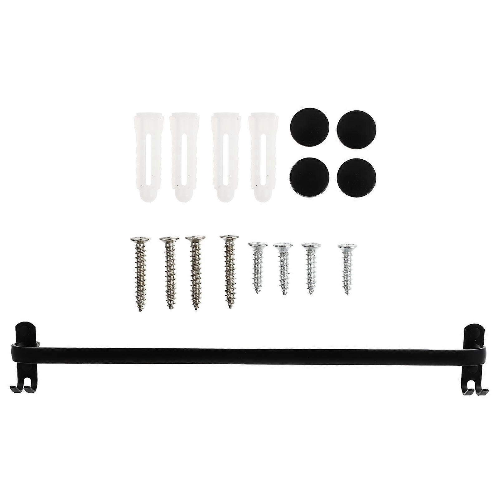 Towel Hanging Rack Bathroom Towel Holder Rectangular Modern 1Set