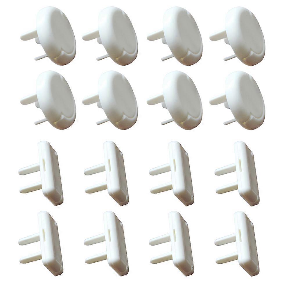 Child Proof Electrical Protector Outlet Covers for Home with 60Pcs White