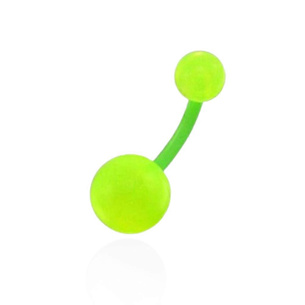Uv Belly Banana With Plain Neon Uv Balls (pack Of 10)