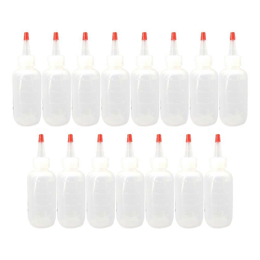 Dressing Squeeze Bottle Round Tip Design for Sandwiches and Salads Storage and Sealing 15Pcs