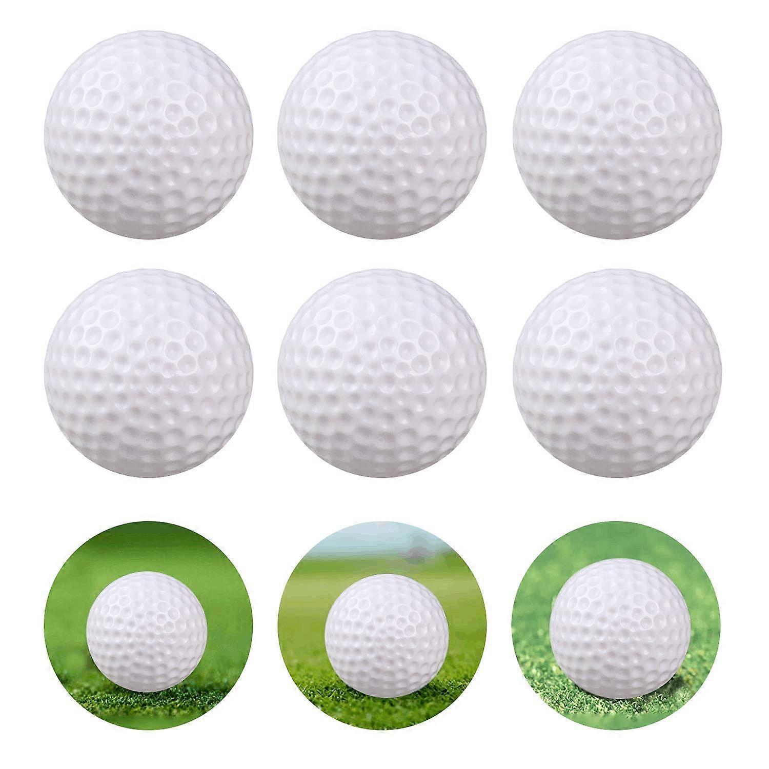 Golf Balls 24-Pack For Ball Pit Hollow Indoor Exercise Balls