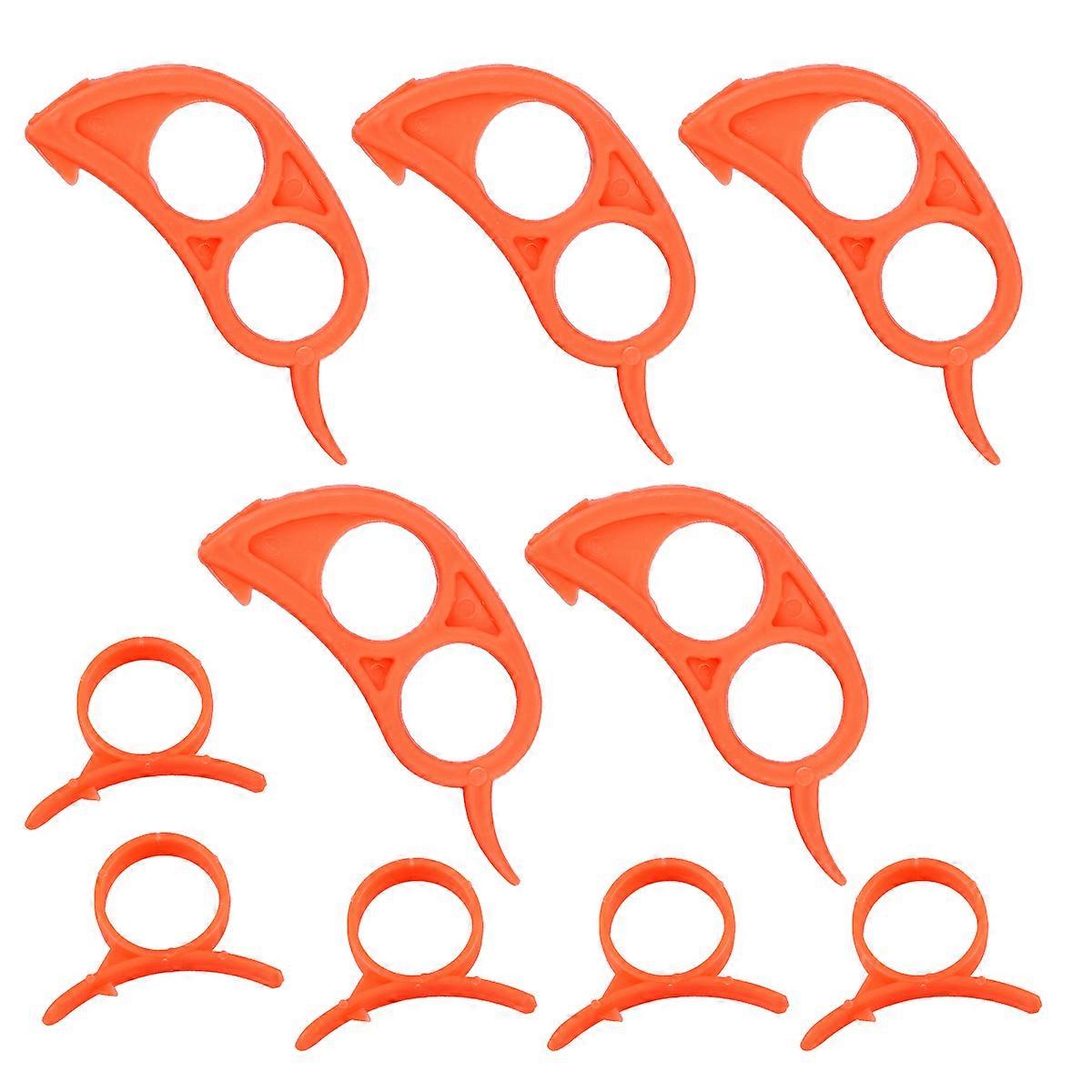 Non-Electric Orange Fruit Opener Kitchen Tool For Home Use 10Pcs