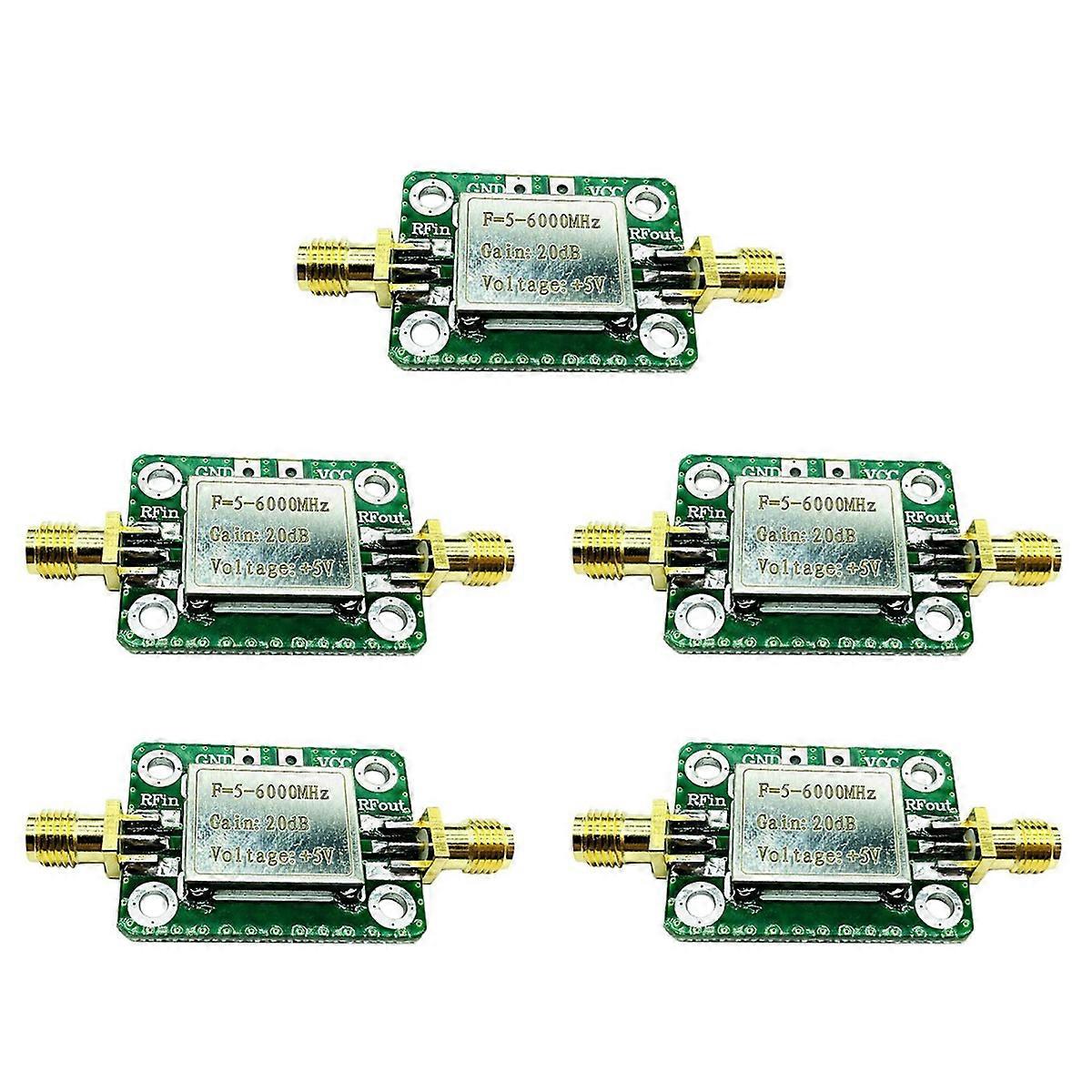  Power Amplifier with Shielding Shell 5M-6GHz Broadband Amplifier