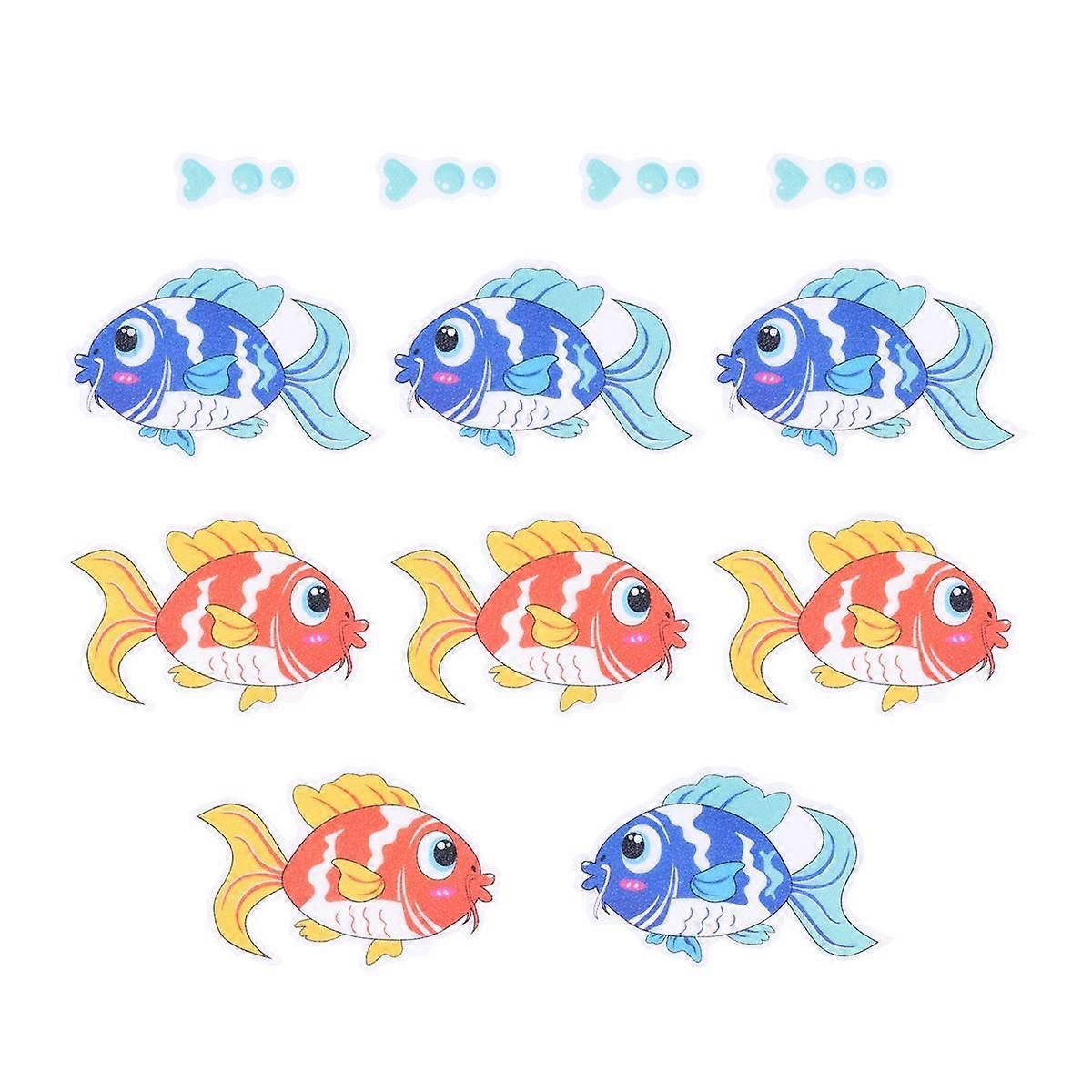Shower Safety Strips Anti-Slip Bath Stickers Assorted Color for Bathroom Floor 8Pcs