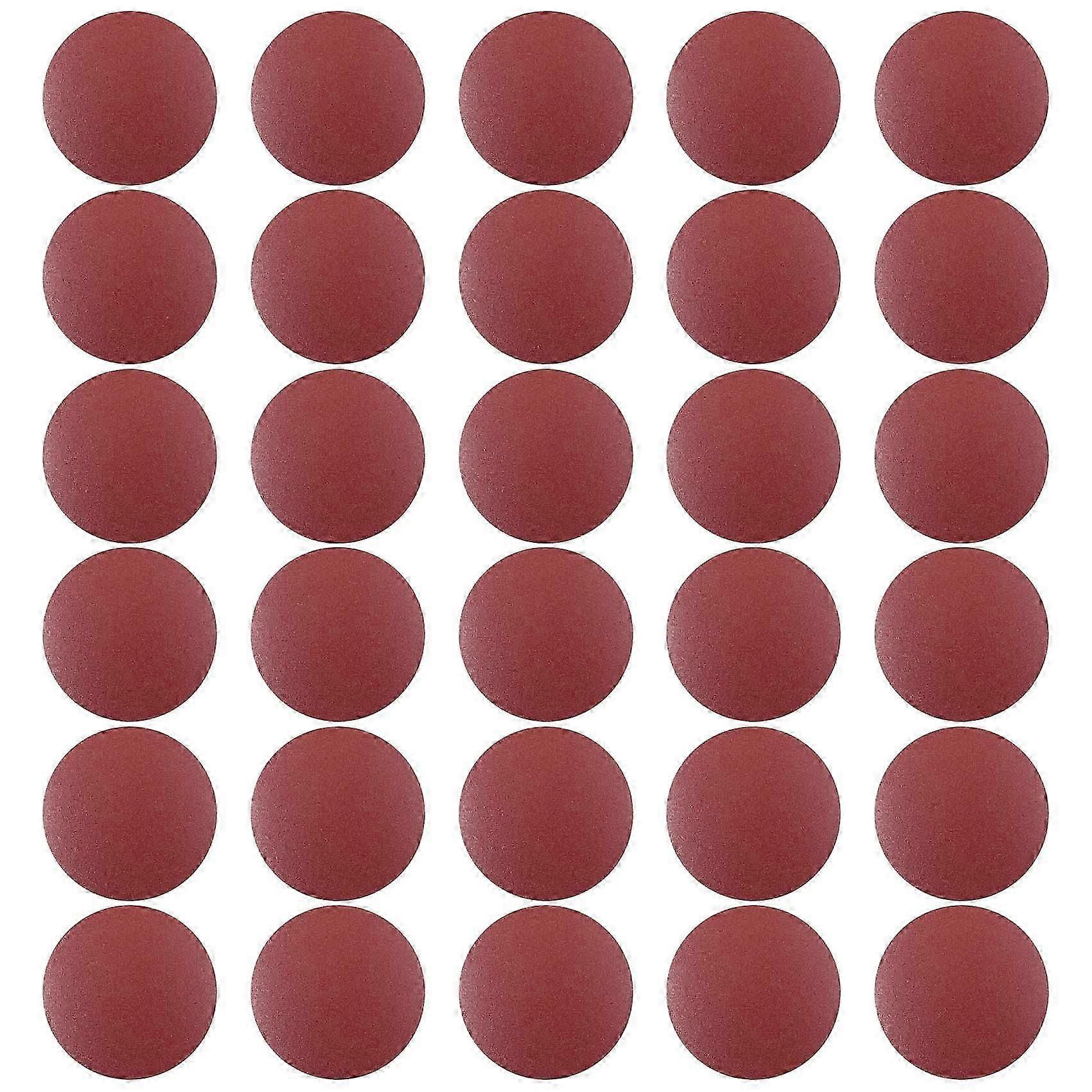 30pcs/set 5inch 125mm Round sandpaper Disk Sand Sheets Grit 80/100/120/180/240/320 and Loop Sanding