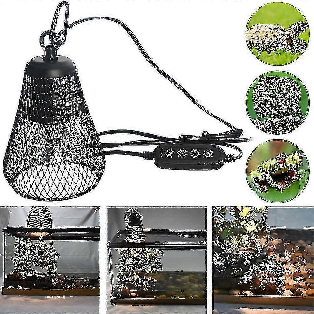Lampe chauffante pour reptiles Uva Uvb avec intensité variable pour serpents de lézards tortue - En stock