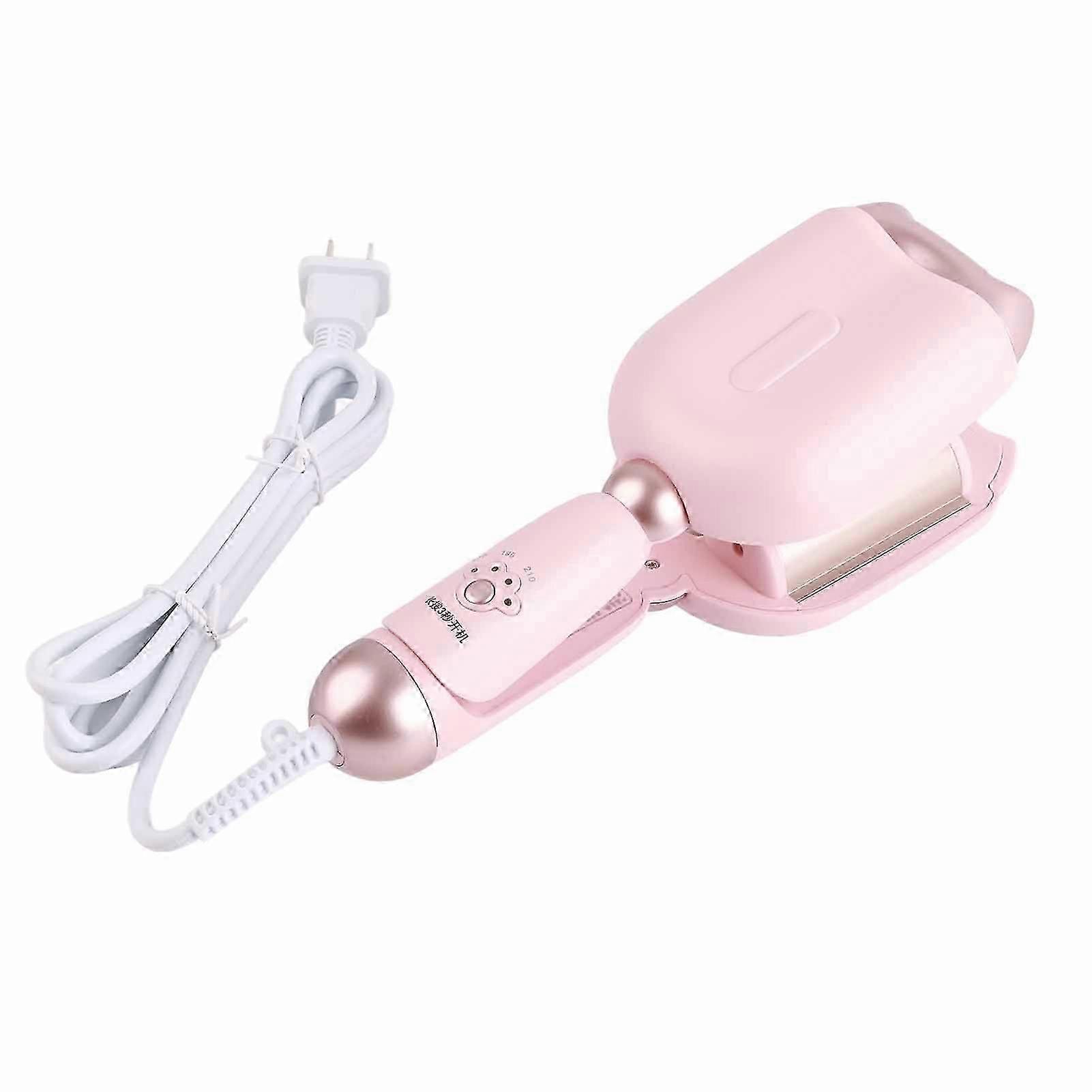 Egg Roll Curling Iron 1.3in Ceramic Tourmaline with 4 Level Temperature Control for Students 220V