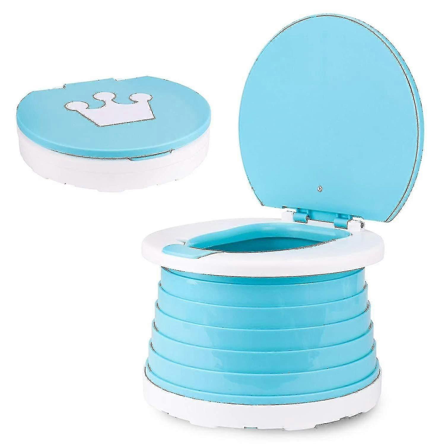 Sammenleggbart toalettsete for barn, bærbart og sammenleggbart, gutter/jenter