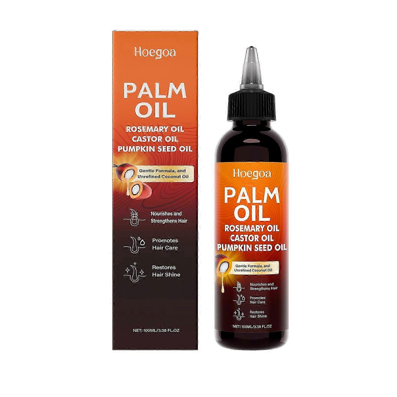 زيت باتانا لنمو الشعر ، زيت باتانا نقي وغير مكرر 4 في 1 مع إكليل الجبل ، الخروع ، زيت بذور اليقطين ، يغذي ويقوي ويعزز صحة الشعر