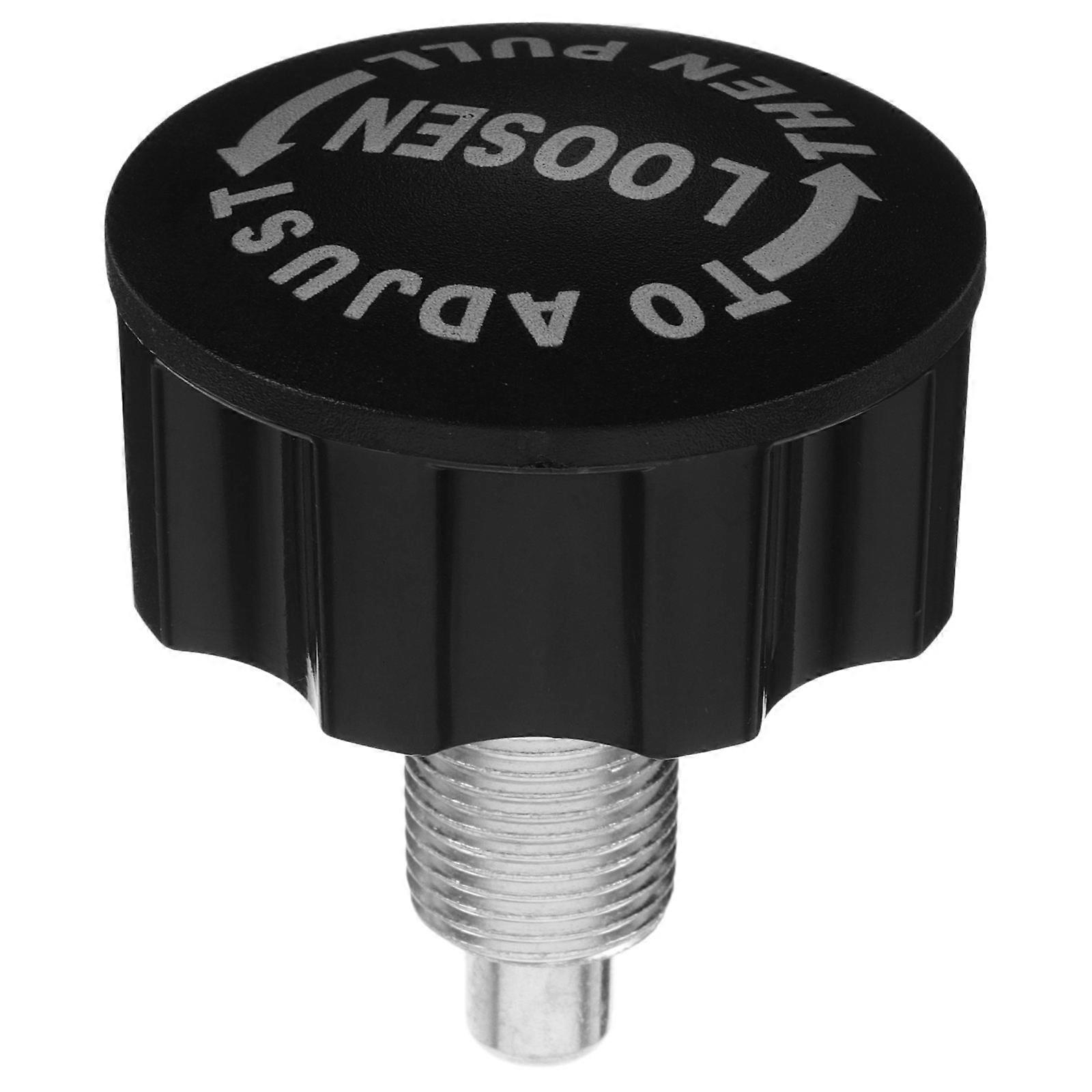 Goupille de serrage pour équipement de fitness ou guitare, en ABS noir avec poignée lisse