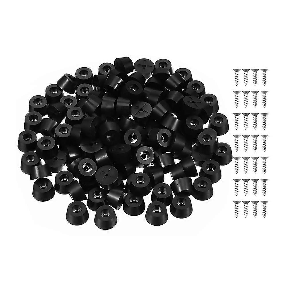 Furniture Sliders 100 Pcs Floor Protectors for Chair Legs, Noise Dampening, Slip Resistant Pads for Hardwood Floors, Easy Installation for Tables,