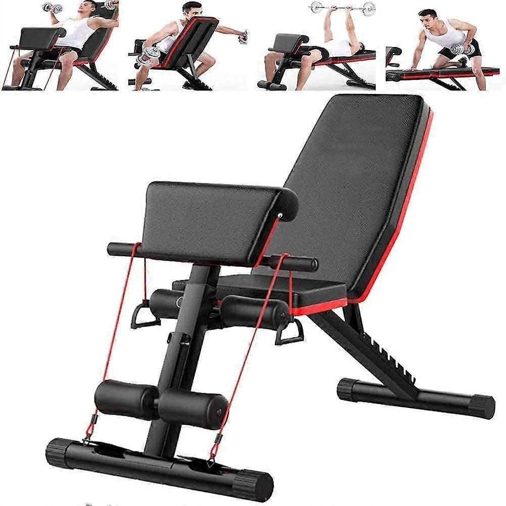 Adjustable Weight Bench, Foldable Home Gym, Adjustable Training Bench, Dumbbell Ref: 2689