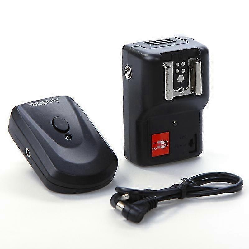 Andoer 4 Channels Wireless Remote Speedlite Flash Trigger Universal for DSLR Camera