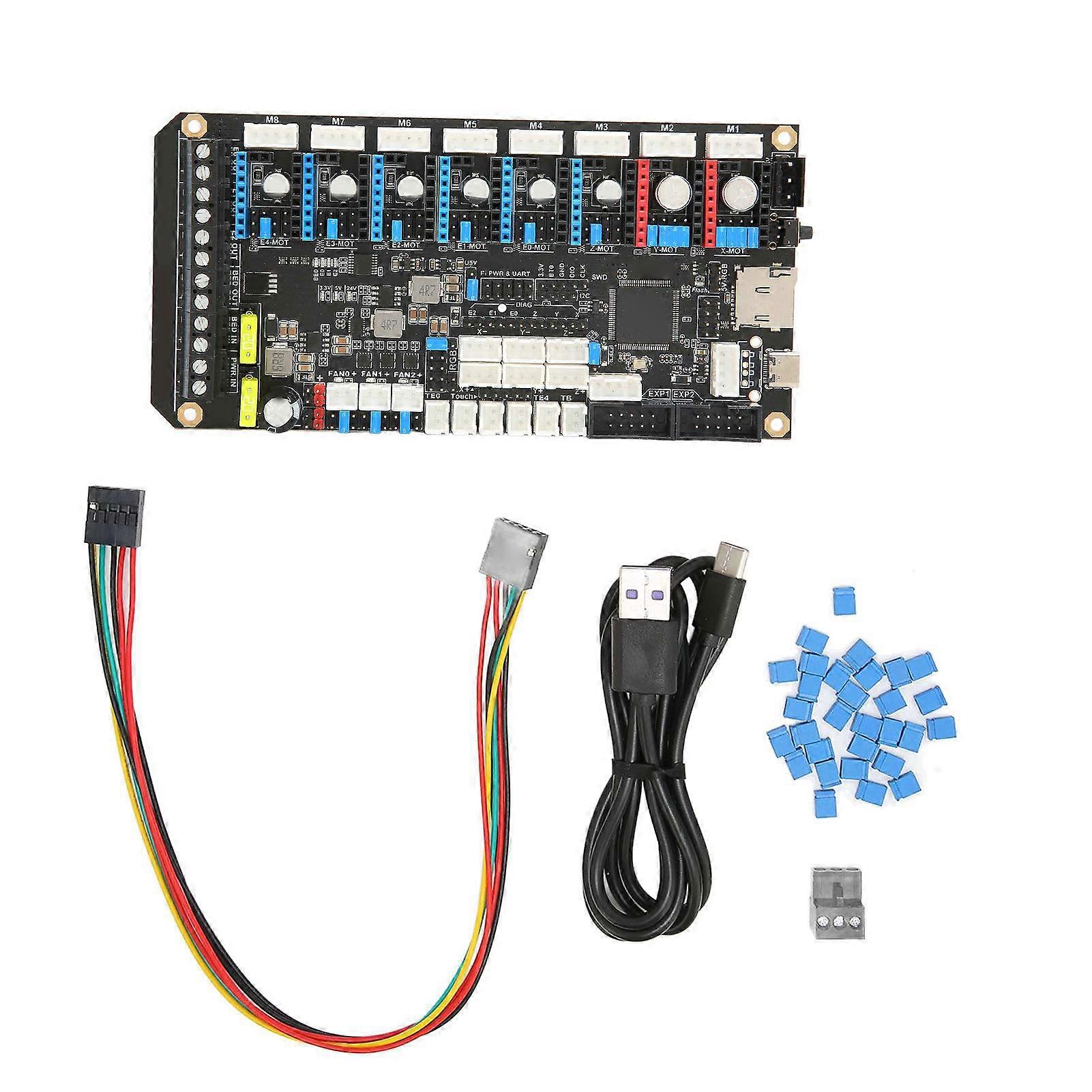 3D Controller Board 8 Axes STM32F446 180Mhz 512K 32 Bit PCB Printer Motherboard for VORON 2.4/Switchwire
