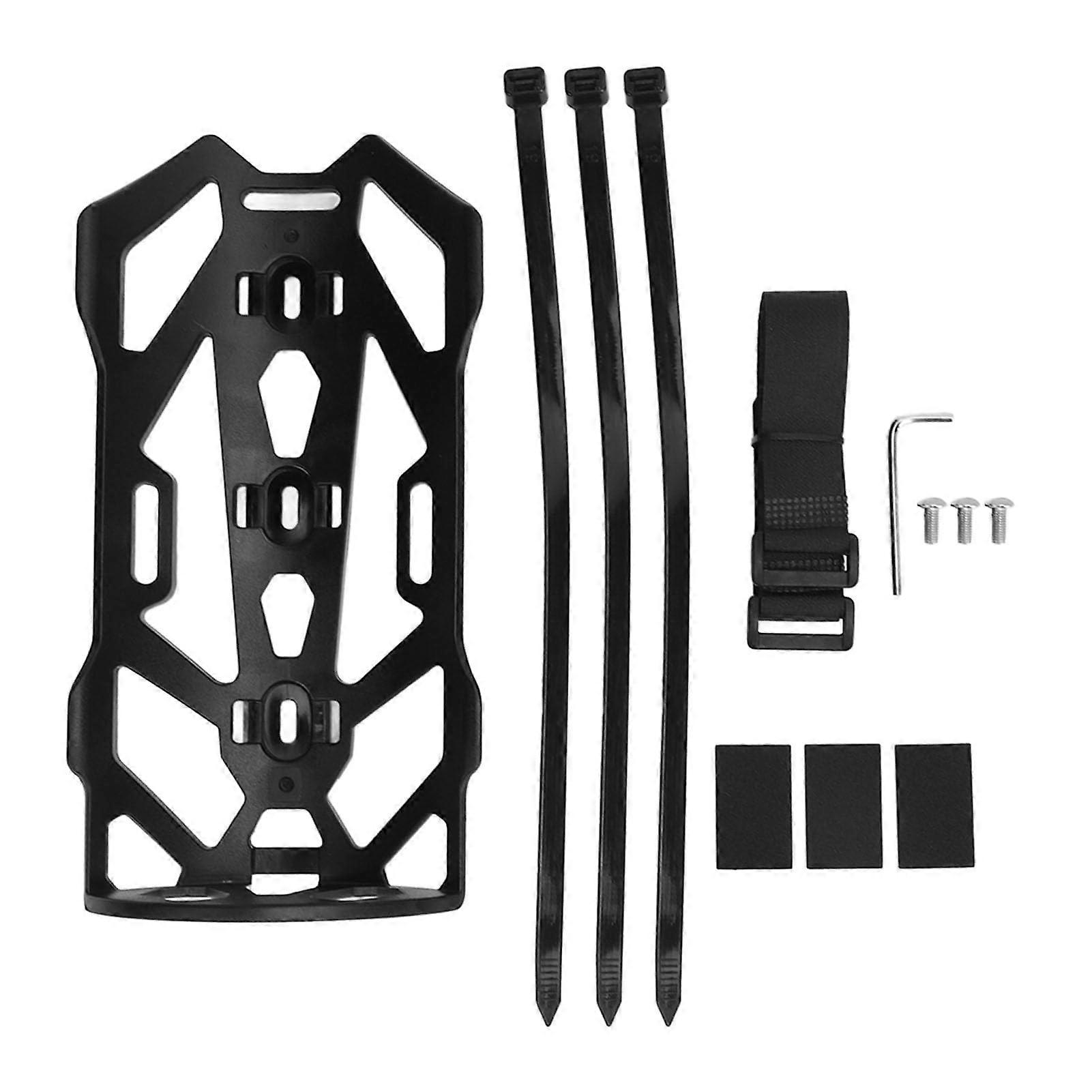 Bike Front Fork Cage Premium Plastic Waterproof Durable Mountable Accessory For Mountain Bikes Easy Installation Practical Design