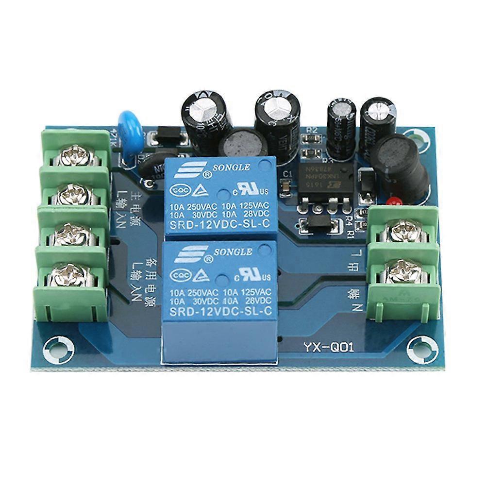 AC 85240V 2Way Power Distributor 110V 220V 230V 10A Dual Power Supply Automatic Switching Module YXQ01