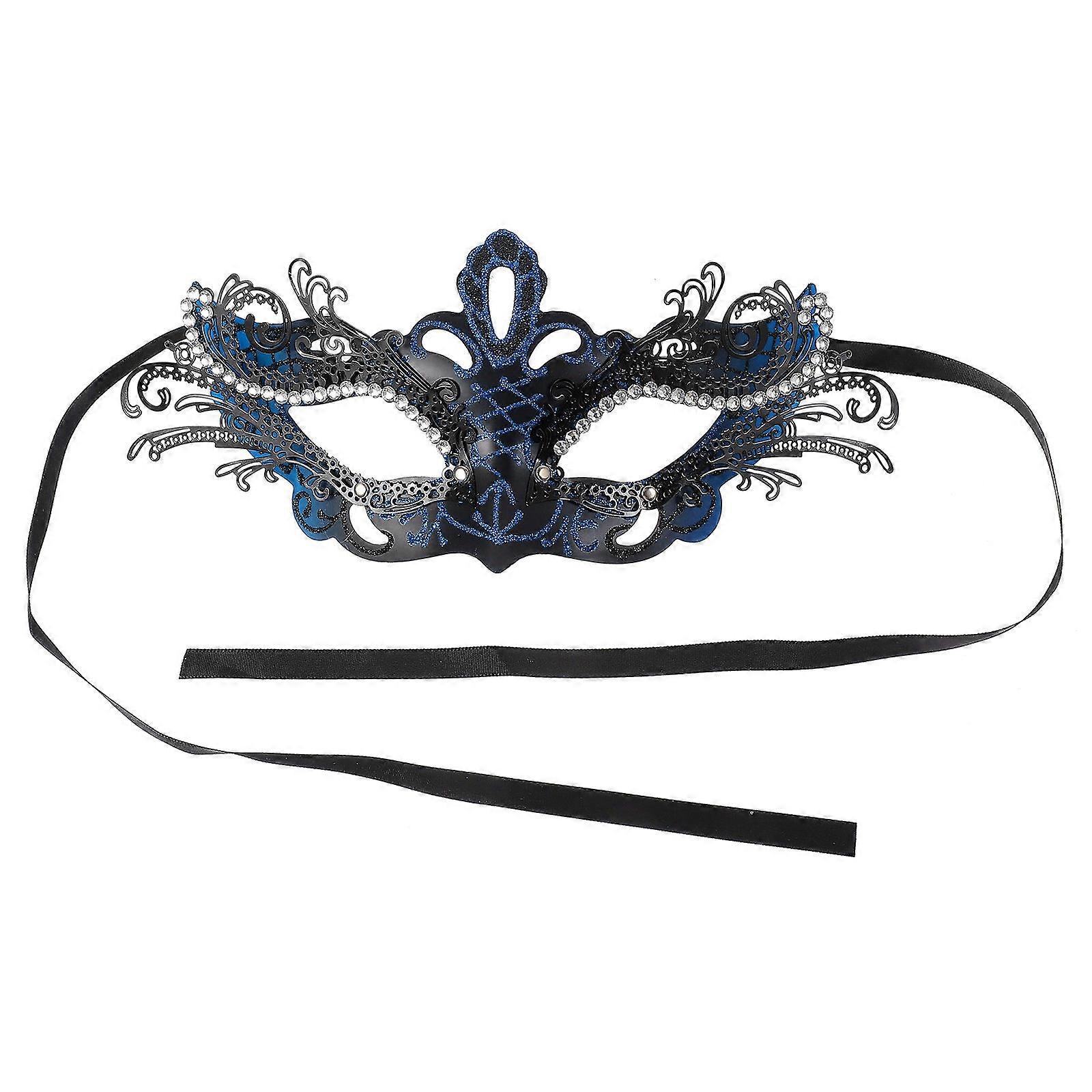 Cosplay Masquerade Accessories Butterfly Shape Blue Color Durable To Use For Halloween Party 1Pack