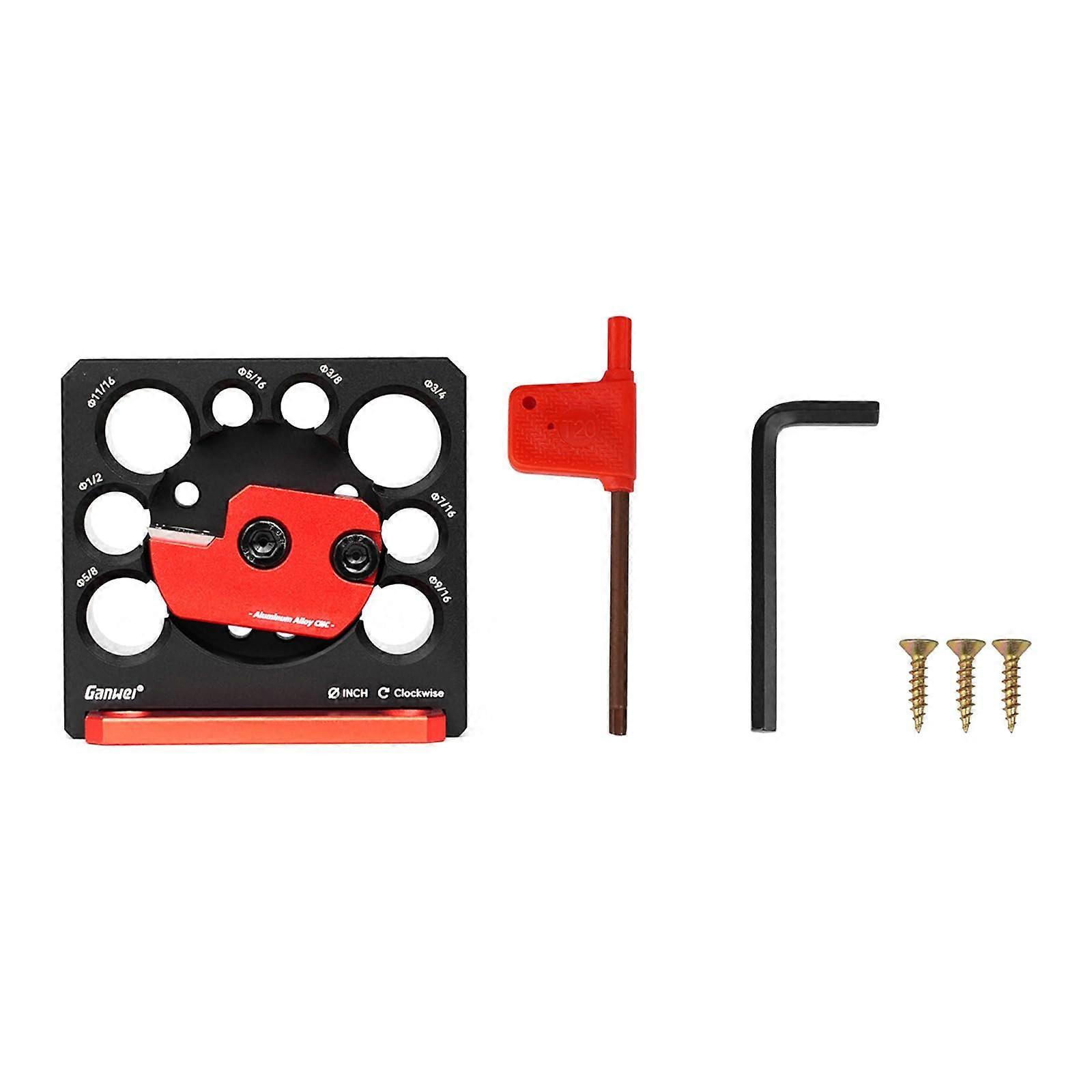 Dowelmaking device, metric, 8 mm to 20 mm, adjustable dowel cutter, electric drill, milling pin, round dowel maker Ref: 2232