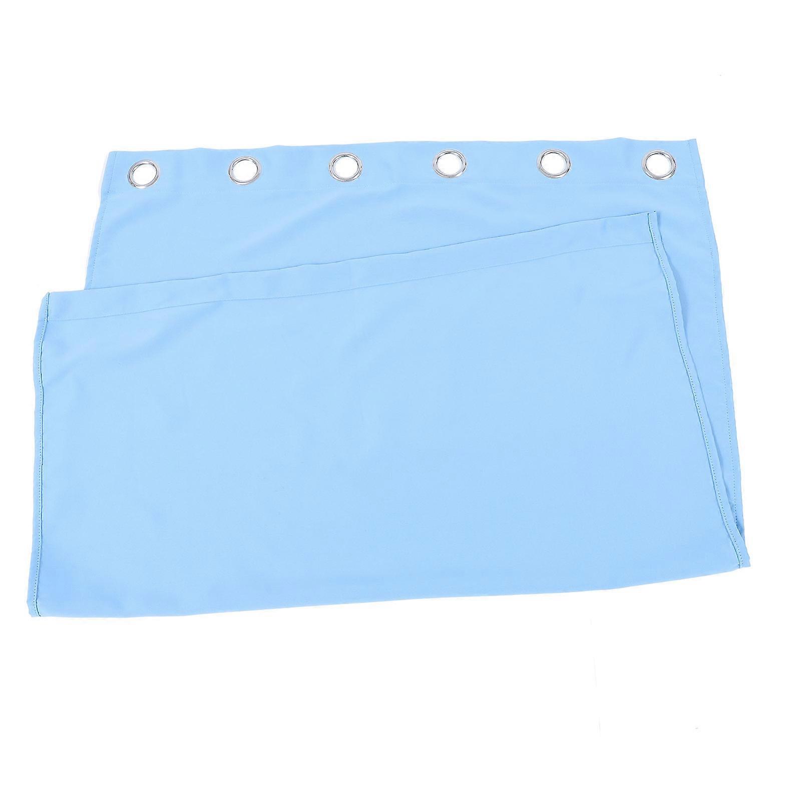High Precision Polyester Window Curtain For Bedroom Light Blocking Rectangular Simple Style 1Set