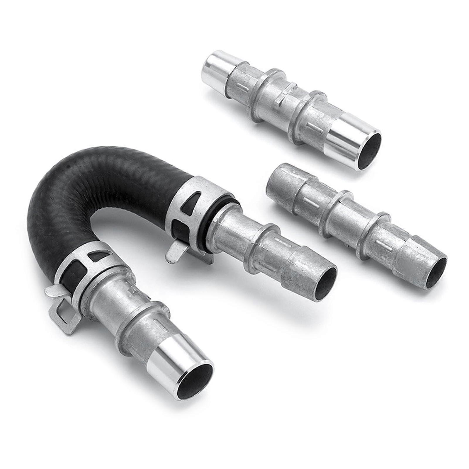 Automotive Aluminum Engine Heater Core Bypass Kit  626-001 with 5/8" 3/4" Hose for Most Common Heater Hoses Multicolor